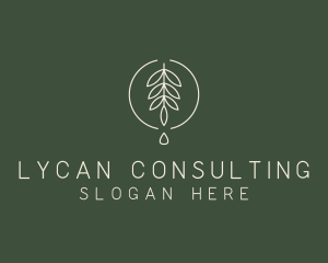 Eucalyptus Leaf Oil logo design