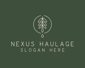 Eucalyptus Leaf Oil logo design