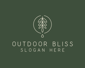 Eucalyptus Leaf Oil logo design