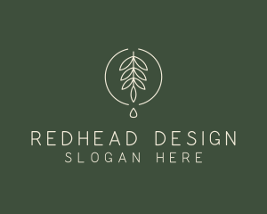 Eucalyptus Leaf Oil logo design