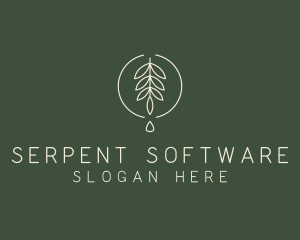 Eucalyptus Leaf Oil logo design