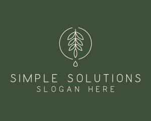 Eucalyptus Leaf Oil logo design