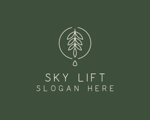 Eucalyptus Leaf Oil logo design