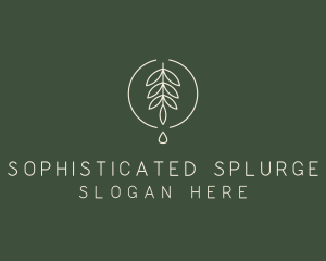 Eucalyptus Leaf Oil logo design