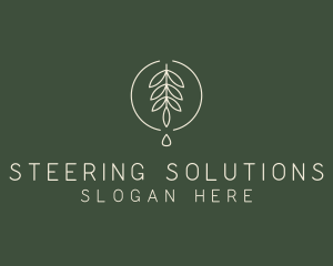 Eucalyptus Leaf Oil logo design