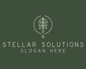 Eucalyptus Leaf Oil logo design