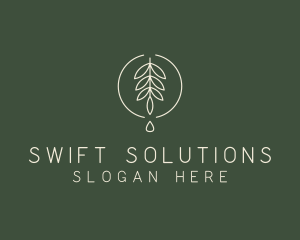 Eucalyptus Leaf Oil logo design