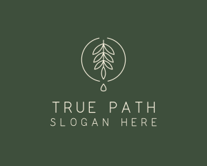 Eucalyptus Leaf Oil logo design