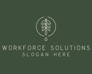 Eucalyptus Leaf Oil logo design