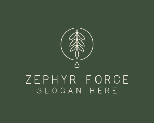 Eucalyptus Leaf Oil logo design