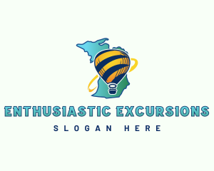 Hot Air Balloon logo design