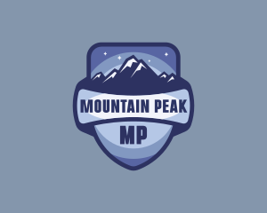 Mountain Peak Camping logo design