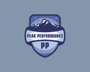 Mountain Peak Camping logo design