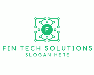 Tech Circuit Network logo design