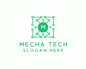 Tech Circuit Network logo design