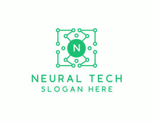 Tech Circuit Network logo design