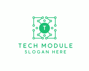 Tech Circuit Network logo design