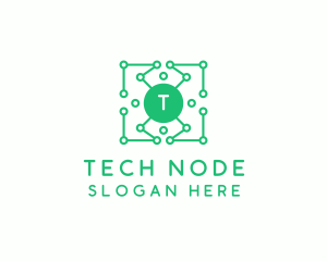 Tech Circuit Network logo design