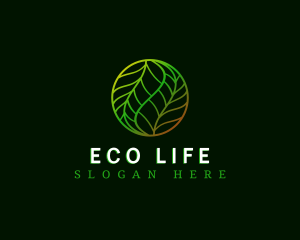 Nature Leaf Organic logo design