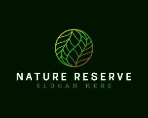 Nature Leaf Organic logo design