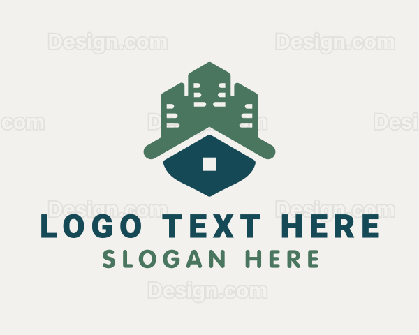 Home Roof Apartment Logo