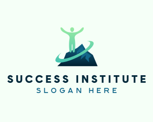 Leader Success Mountain logo