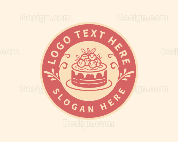 Baking Cake Sweets Logo