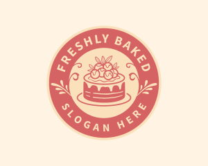 Baking Cake Sweets logo design