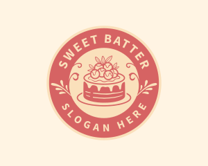 Baking Cake Sweets logo design