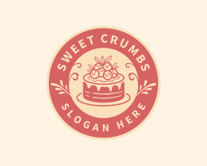 Baking Cake Sweets logo design