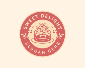 Baking Cake Sweets logo design