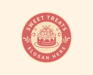 Baking Cake Sweets logo design