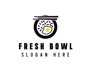 Asian Rice Bowl logo design