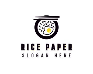 Asian Rice Bowl logo design