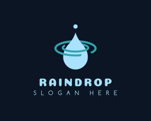 Ripple Water Drop logo design