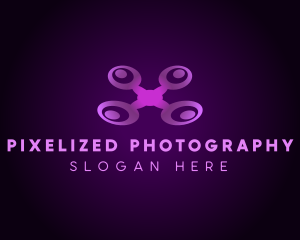 Drone Aerial Camera logo design