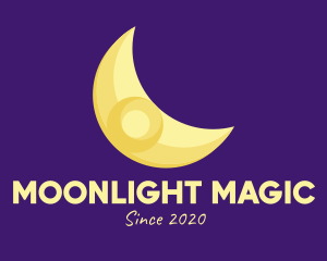 Bright Crescent Moon logo