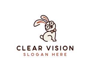 Bunny Rabbit Eyeglasses logo