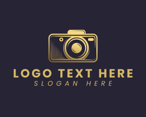 Camera Lens Photography Logo