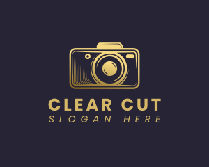 Camera Lens Photography logo design