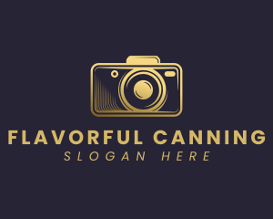 Camera Lens Photography logo design