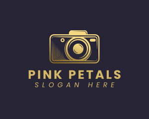 Camera Lens Photography logo design