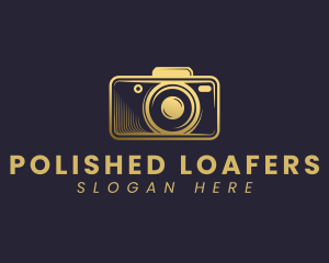 Camera Lens Photography logo design