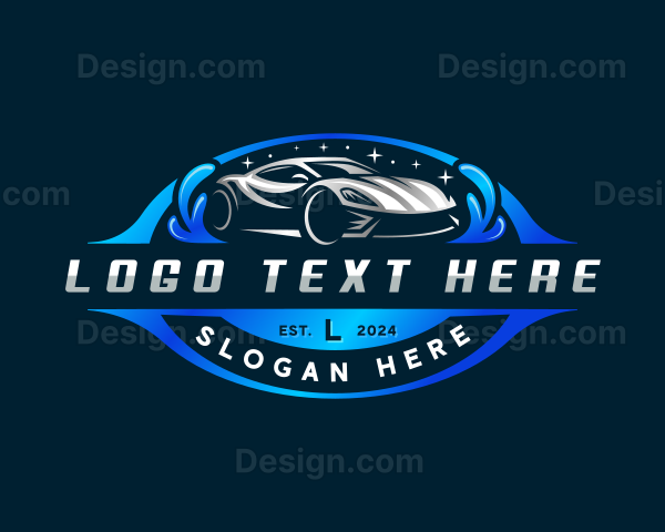 Car Detailing Garage Logo