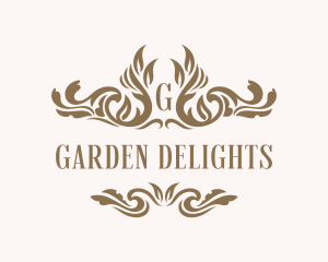 Feminine Garden Florist logo design