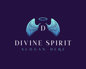 Angel Wings Halo logo