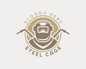 Steel Welder Machinist logo design