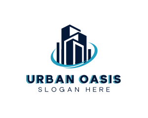 Urban City Tower logo design