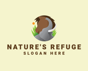 Elephant & Horse Wildlife logo