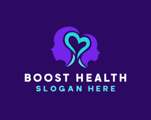 Mind Health Wellness logo design